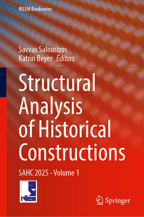 Structural Analysis of Historical Constructions - 
