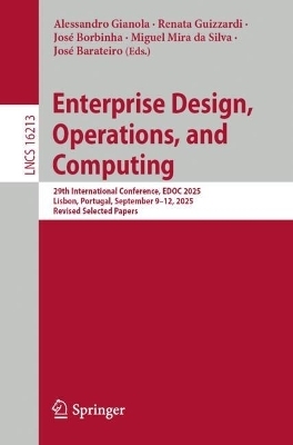Enterprise Design, Operations, and Computing - 
