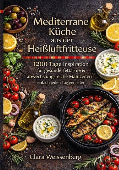 Mediterrane K&uuml;che aus der Hei&szlig;luftfritteuse - Clara Weissenberg