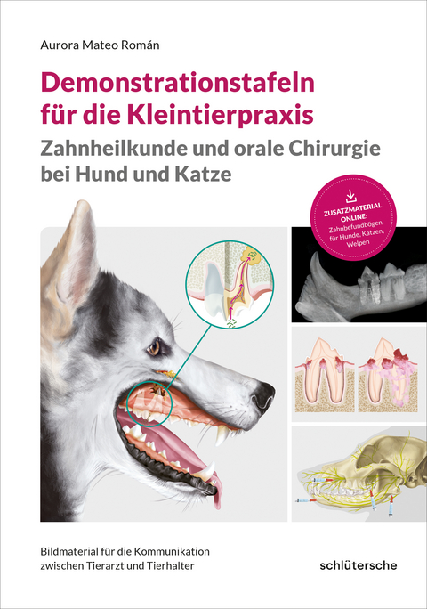 Demonstrationstafeln f&uuml;r die Kleintierpraxis, Zahnheilkunde und orale Chirurgie bei Hund und Katze - Aurora Mateo Rom&aacute;n