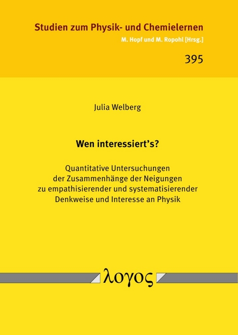 Wen interessiert&rsquo;s? - Julia Welberg