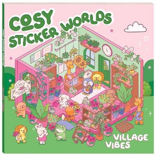 Cosy Sticker Worlds Village Vibes