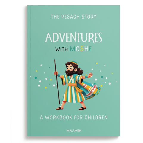 Adventures with Moshe | Workbook for Children