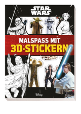 Star Wars: Malspa&szlig; mit 3D-Stickern -  Panini