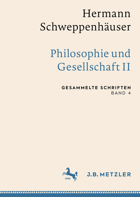 Hermann Schweppenh&auml;user: Philosophie und Gesellschaft II - 
