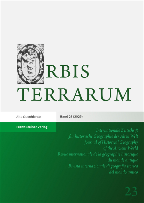 Orbis Terrarum 23 (2025) - 