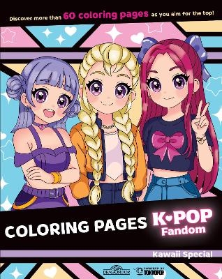 K-Pop Fandom Coloring Pages: Kawaii Special - Nadine Alff