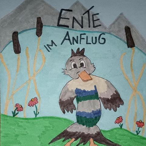 Ente im Anflug - Silke Fink