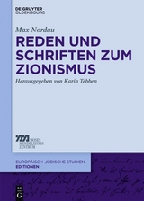 Reden und Schriften zum Zionismus - Max Nordau