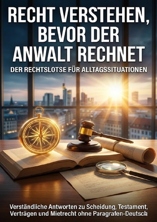 Recht verstehen, bevor der Anwalt rechnet: Der Rechtslotse für Alltagssituationen