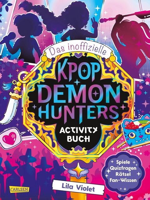 Das inoffizielle K-POP DEMON HUNTERS Activity Buch - Lila Violet
