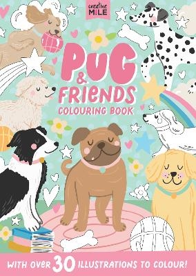 Pug and Friends Coloring Book