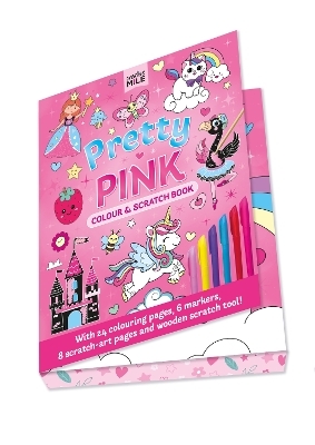 Pretty in Pink Colour and Scratch Book - Creative Mile