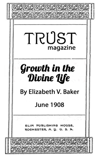 Growth in the Divine Life