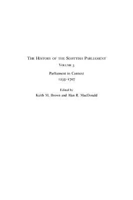 The History of the Scottish Parliament