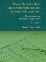 Research Methods in Public Administration and Nonprofit Management - McNabb, David E.