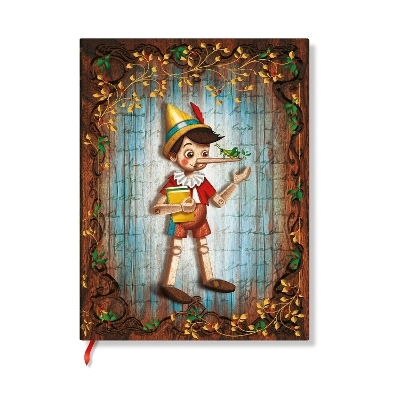 Carlo Collodi, Pinocchio (Fairy Tale Collection) Ultra Lined Hardcover Journal (Elastic Band Closure) -  Paperblanks