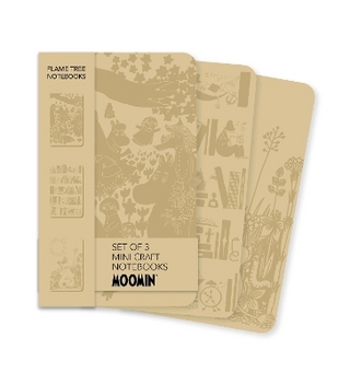 Moomin Set of 3 Mini Craft Notebooks