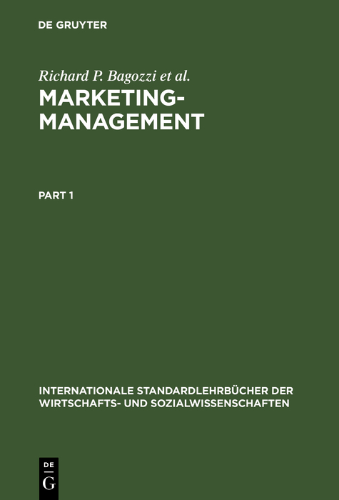 Marketing-Management - Richard P. Bagozzi, Jos&eacute; Antonio Rosa, Kirstin Sawhney Celly, Francisco Coronel
