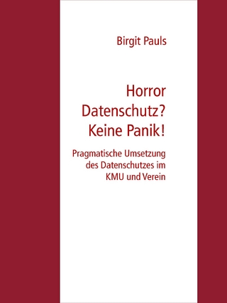Horror Datenschutz? Keine Panik!