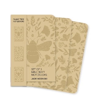Jade Mosinski Set of 3 Mini Craft Notebooks
