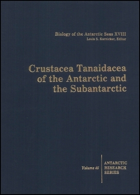 Crustacea Tanaidacea of the Antarctic and the Subantarctic – 1. On Material Collected at Tierra del Fuego, Isla de los Estados , V45