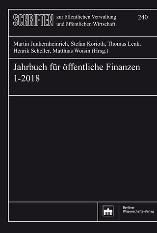 Jahrbuch für öffentliche Finanzen (2018) 1