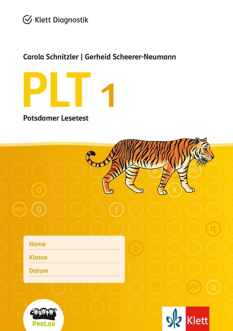PLT - Testheft 1 (5er-Pack) - Carola Schnitzler, Gerheid Scheerer-Neumann