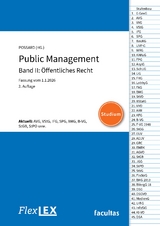 FlexLex Public Management | Band II: Öffentliches Recht - Marlon, Possard