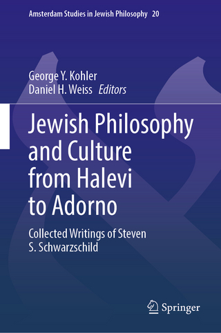 Jewish Philosophy and Culture from Halevi to Adorno