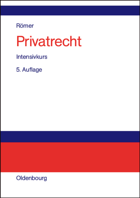 Privatrecht - Hans R&ouml;mer