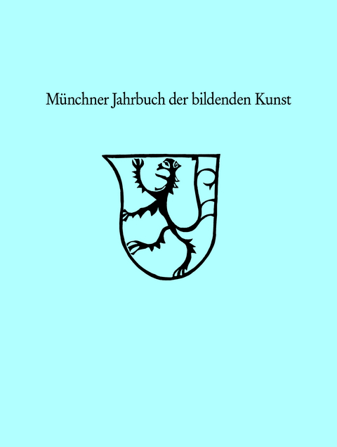 M&uuml;nchner Jahrbuch der bildenden Kunst 2024