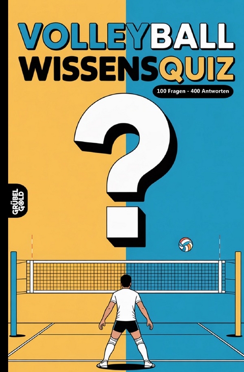 Volleyball Wissensquiz - Gr&uuml;belgold R&auml;tselhefte