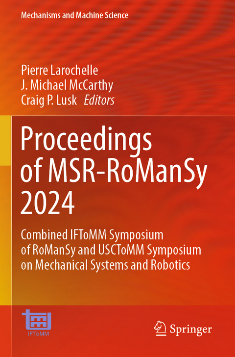 Proceedings of MSR-RoManSy 2024 - 