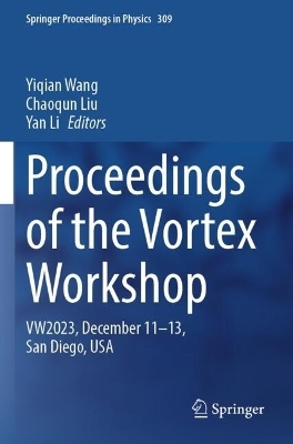 Proceedings of the Vortex Workshop - 