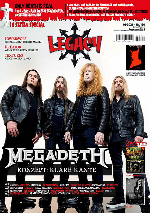 LEGACY MAGAZIN: THE VOICE FROM THE DARKSIDE - 