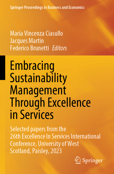 Embracing Sustainability Management Through Excellence in Services - 