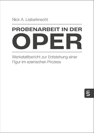 Probenarbeit in der Oper