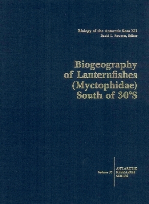 Biogeography of Lanternfishes (Myctophidae) South of 30&deg;S V35 - RF McGinnis