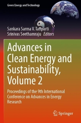 Advances in Clean Energy and Sustainability, Volume 2 - 