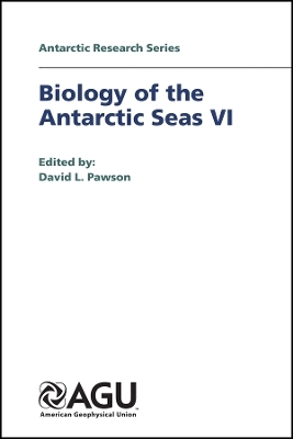 Biology of the Antarctic Seas VI V26