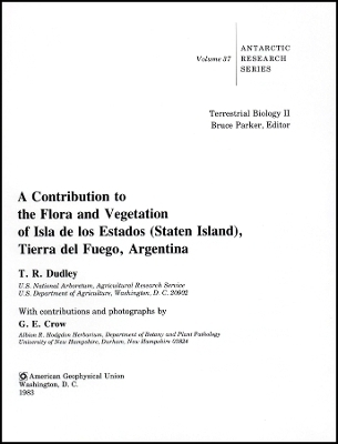 A Contribution to the Flora and Vegetation of Isla  de los Estados (Staten Island), Tierra Del Fuego, Argentina V37