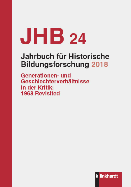 Jahrbuch f&uuml;r Historische Bildungsforschung Band 24 (2018) - 