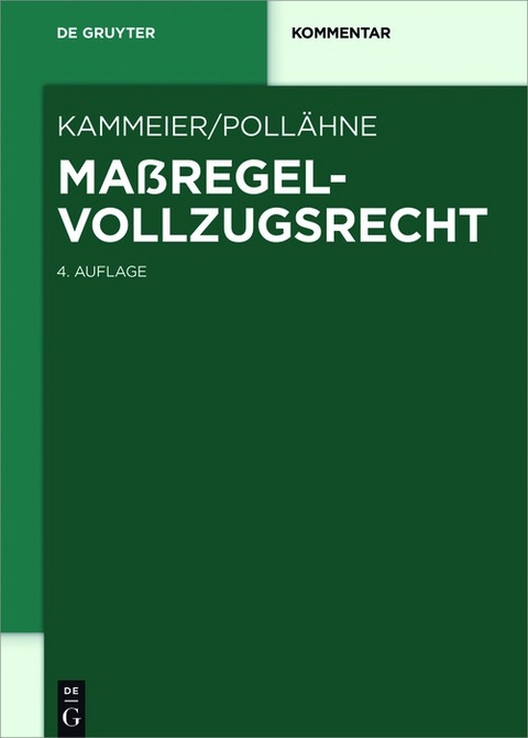Ma&szlig;regelvollzugsrecht - 