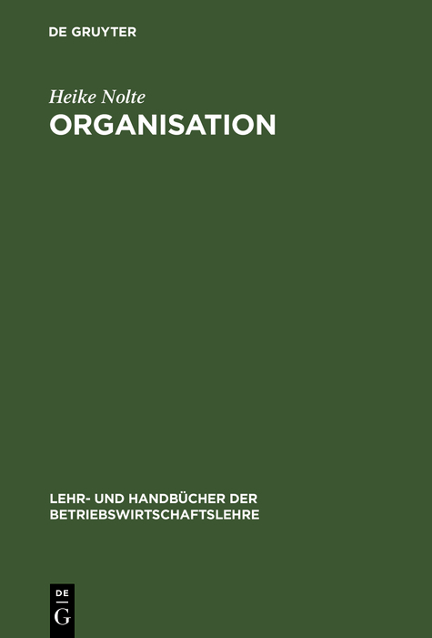 Organisation - Heike Nolte