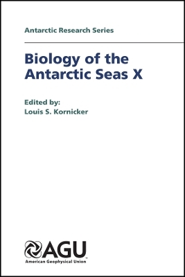 Biology of the Antarctic Seas X V32