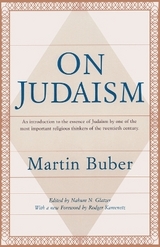 On Judaism - Buber, Martin