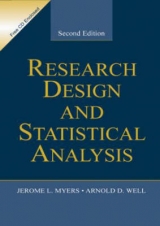 Research Design & Statistical Analysis - Myers, Jerome L.; Well, Arnold D.