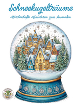 Schneekugeltr&auml;ume - M&auml;rchenhafte Miniaturen zum Ausmalen - Nanja Holland