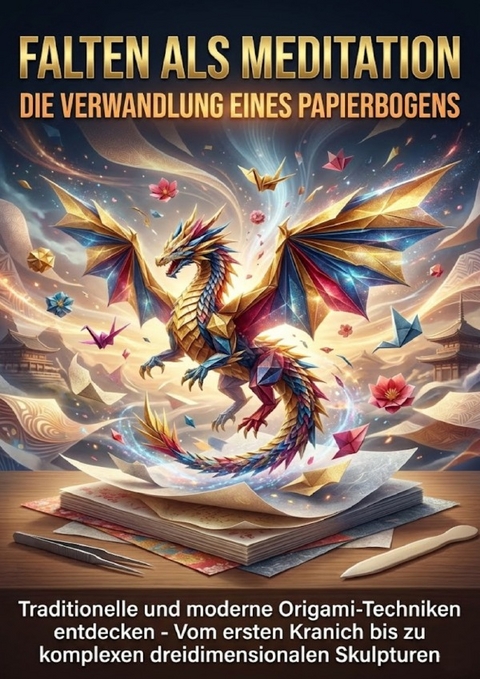 Falten als Meditation: Die Verwandlung eines Papierbogens - Miriam Mayer